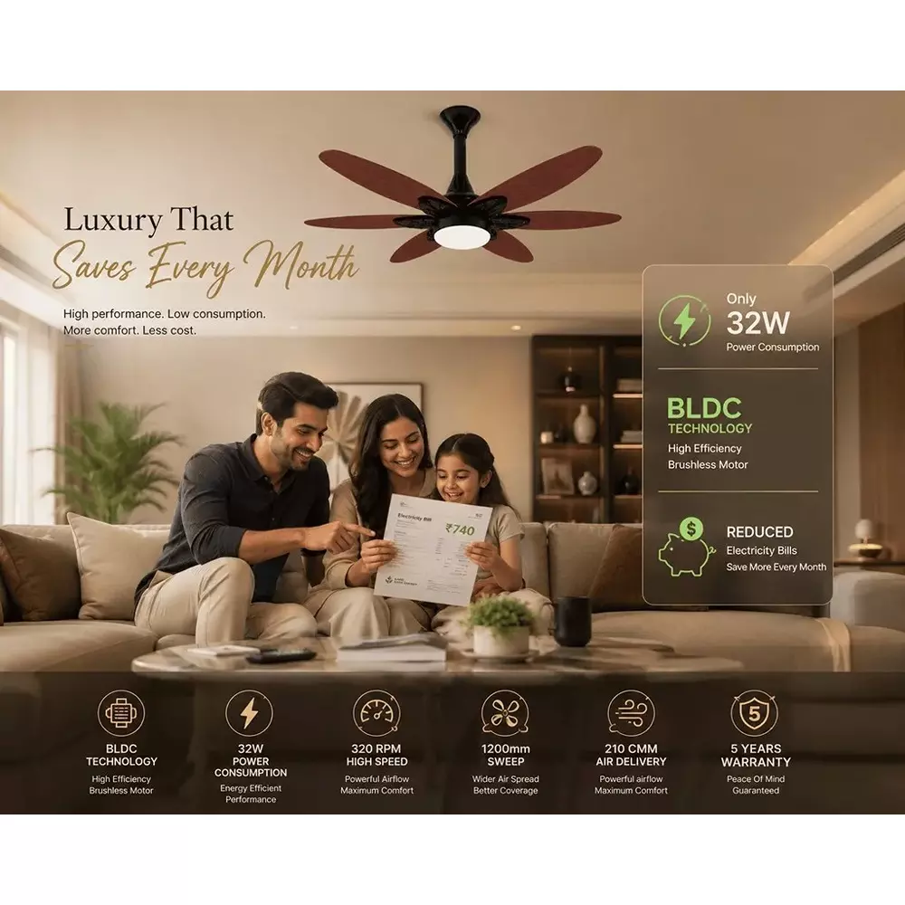xuga-ceiling-fan-210-cmm-air-flow-bldc-motor-6-blades-320-rpm-1200-mm-sweep-size-oakwood-color-velor-f11p