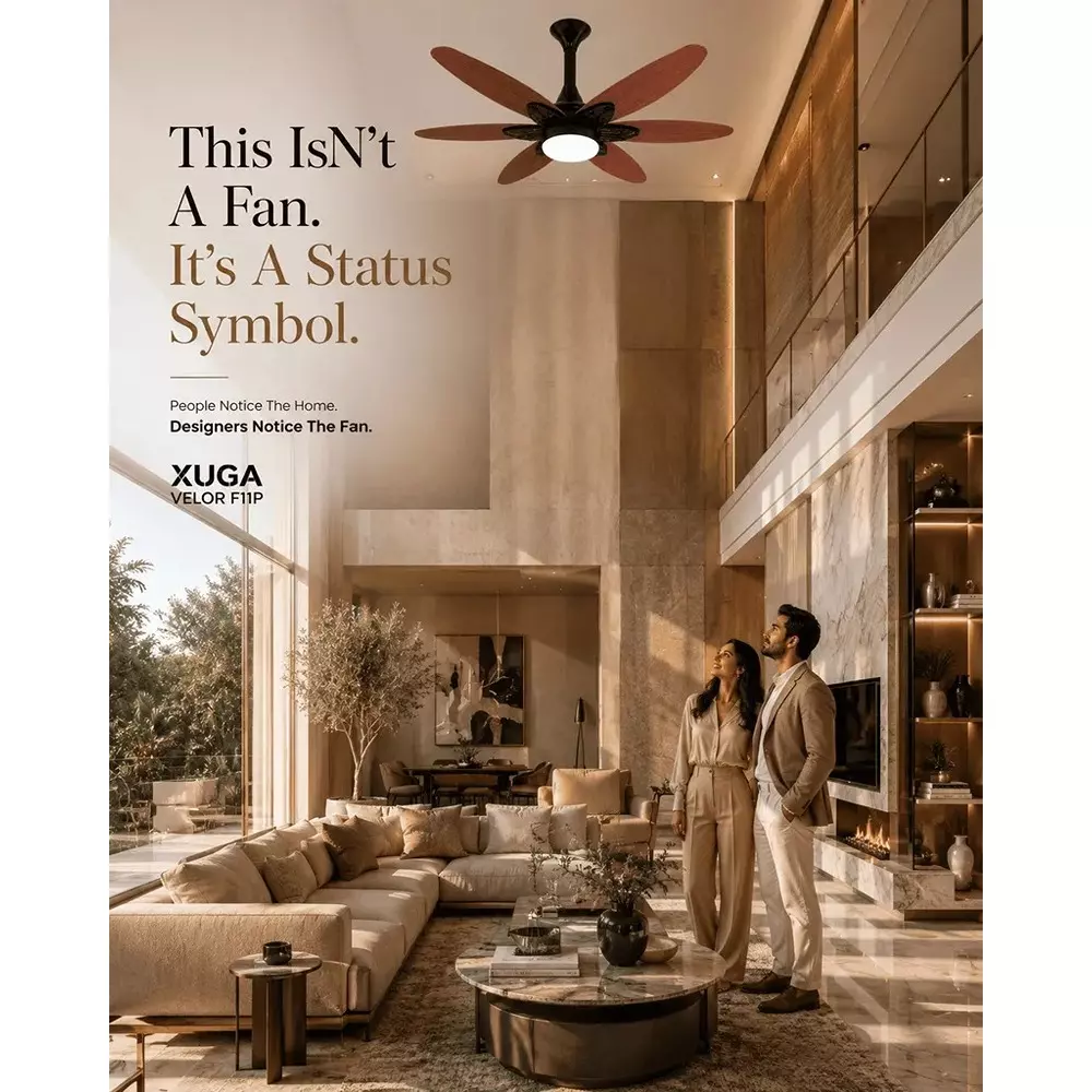 xuga-ceiling-fan-210-cmm-air-flow-bldc-motor-6-blades-320-rpm-1200-mm-sweep-size-oakwood-color-velor-f11p