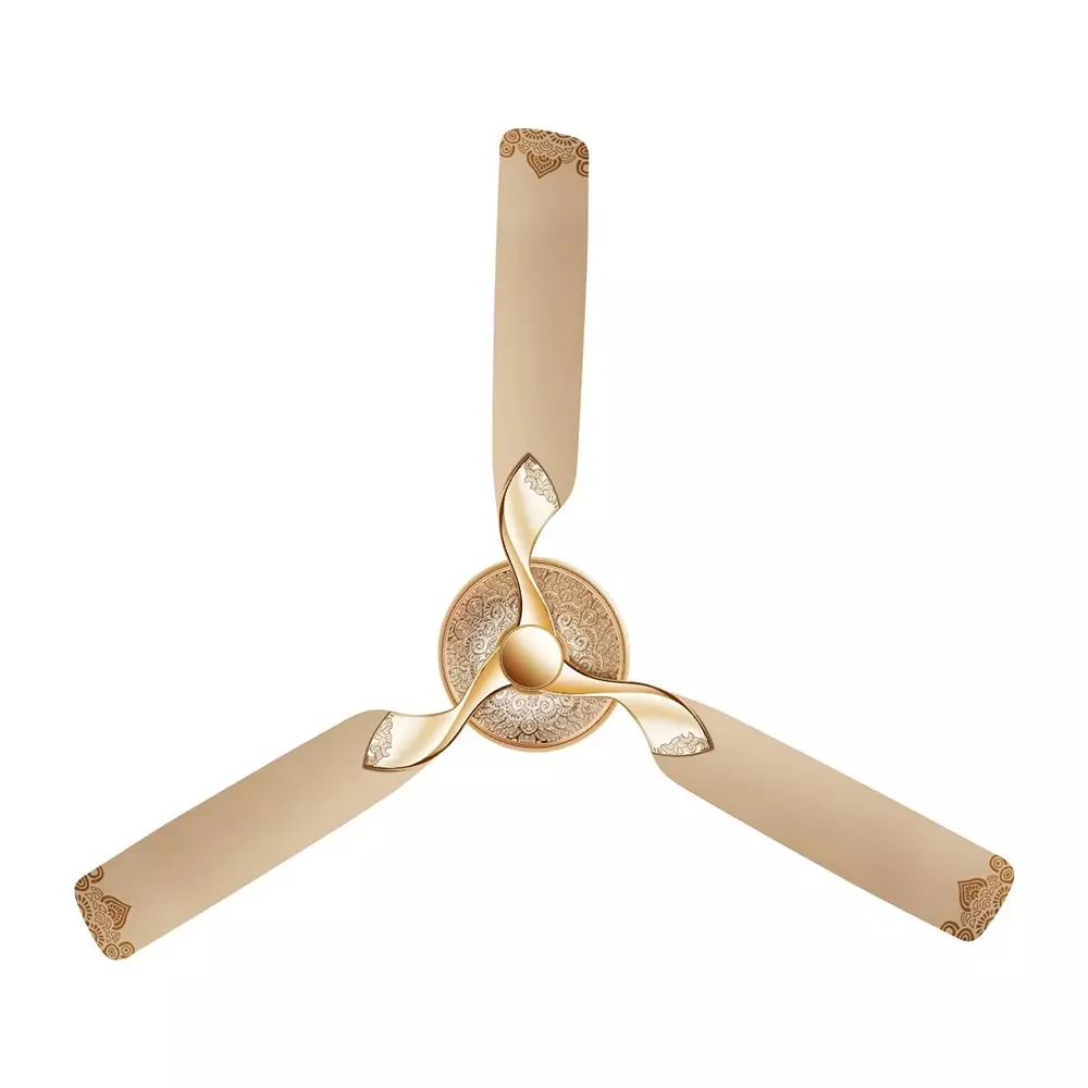 RR Signature JAIPUR MAHAL Ceiling Fan Thar Gold 1320 mm Sweep 320 RPM