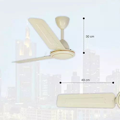 RR Signature STAR 45 Ceiling Fan Ivory 1200 mm Sweep 380 RPM