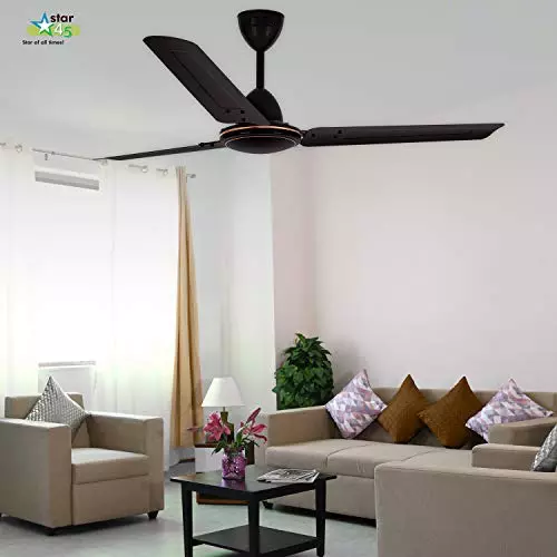 RR Signature STAR 45 Ceiling Fan Velvet Brown 1200 mm Sweep 380 RPM
