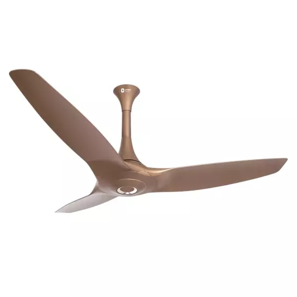 Orient BLDC Premium Aeroquiet Noiseless Ceiling Fan with Remote Caramel Brown 1200 mm 35 W 3 Blades 310 RPM