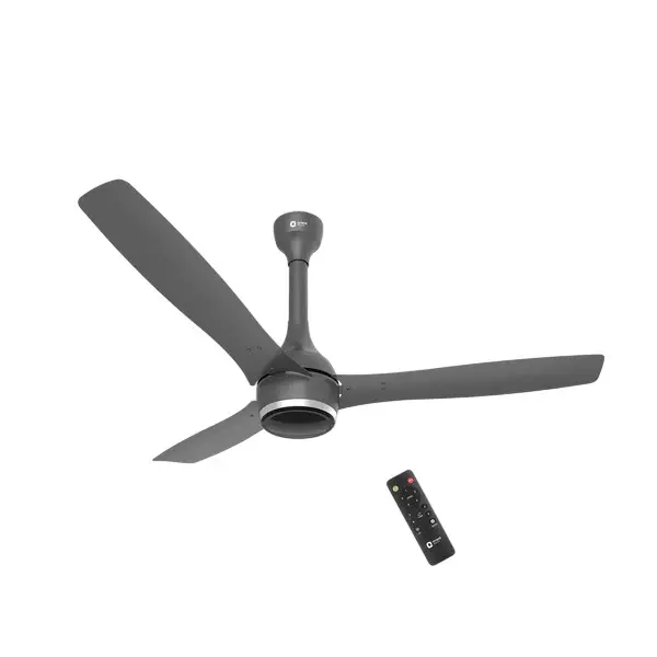 Orient BLDC Premium Aeon Antidust Ceiling Fan with Remote Cloud Grey 1200 mm 32 W 3 Blades 350 RPM