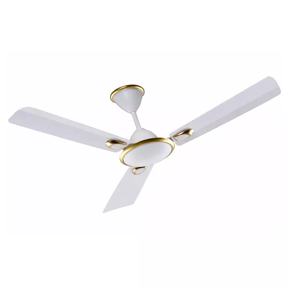 HPL Premium Ceiling Fan 56 Inch (142 cm) Size 1400 mm Sweep Size 55 W Power Perl White, Gusto 56-ES (HPLCFGES1SRSPW56)
