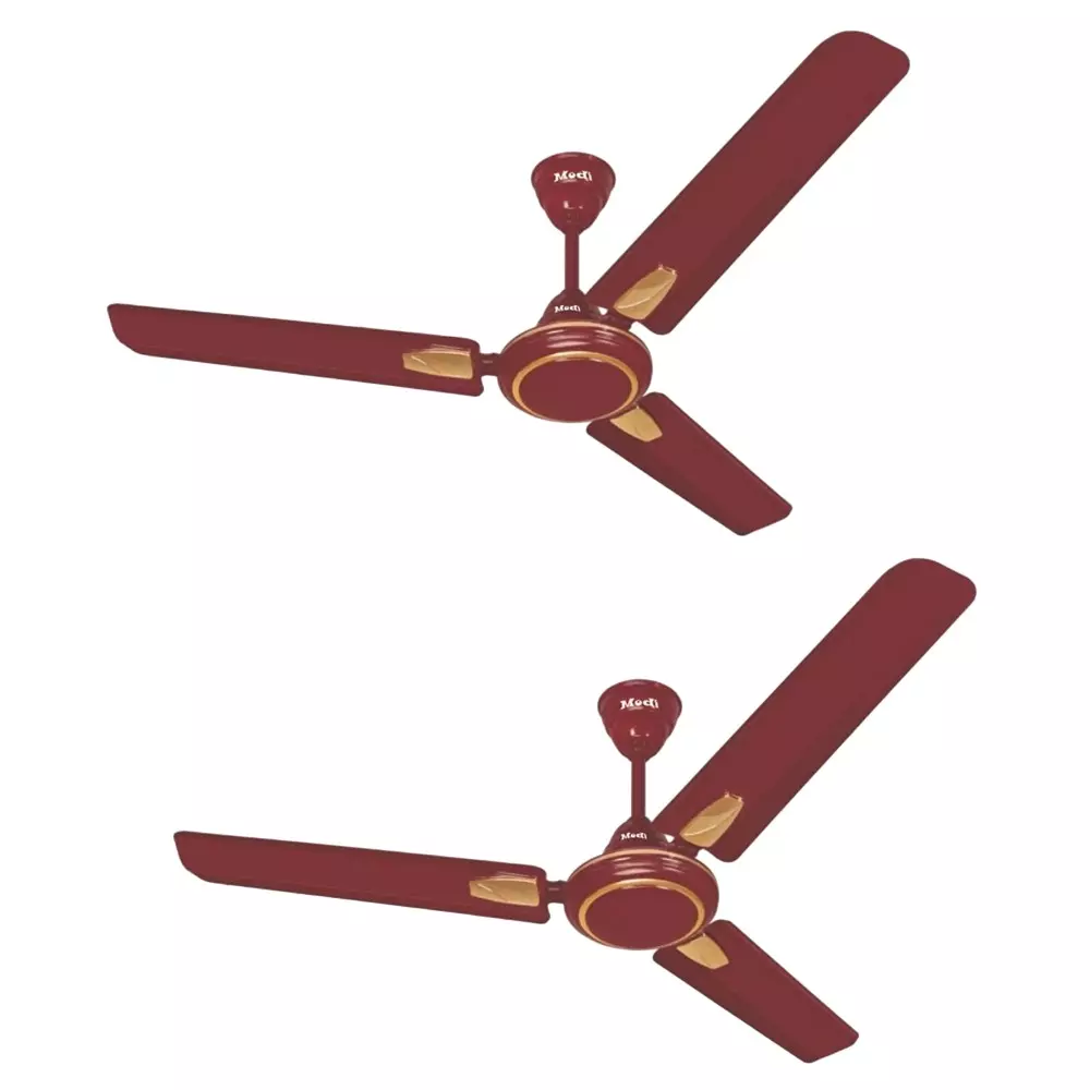 Modi True Value Deco Ceiling Fan 1200 mm Brown Color, 48-TrueValue-Deco-BR-PK2 (Pack of 2)