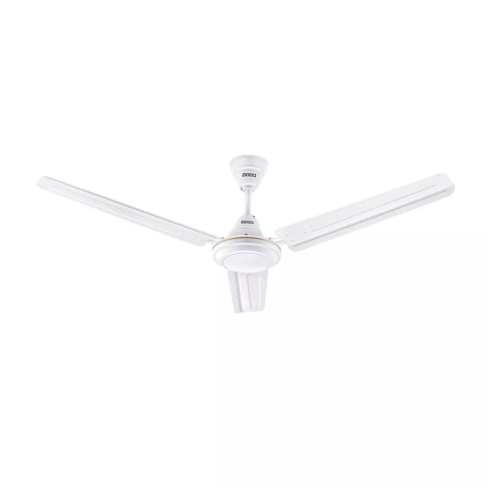 Usha Racer 52 1200 mm Ceiling Fan without Regulator 400 RPM 3 Blade White