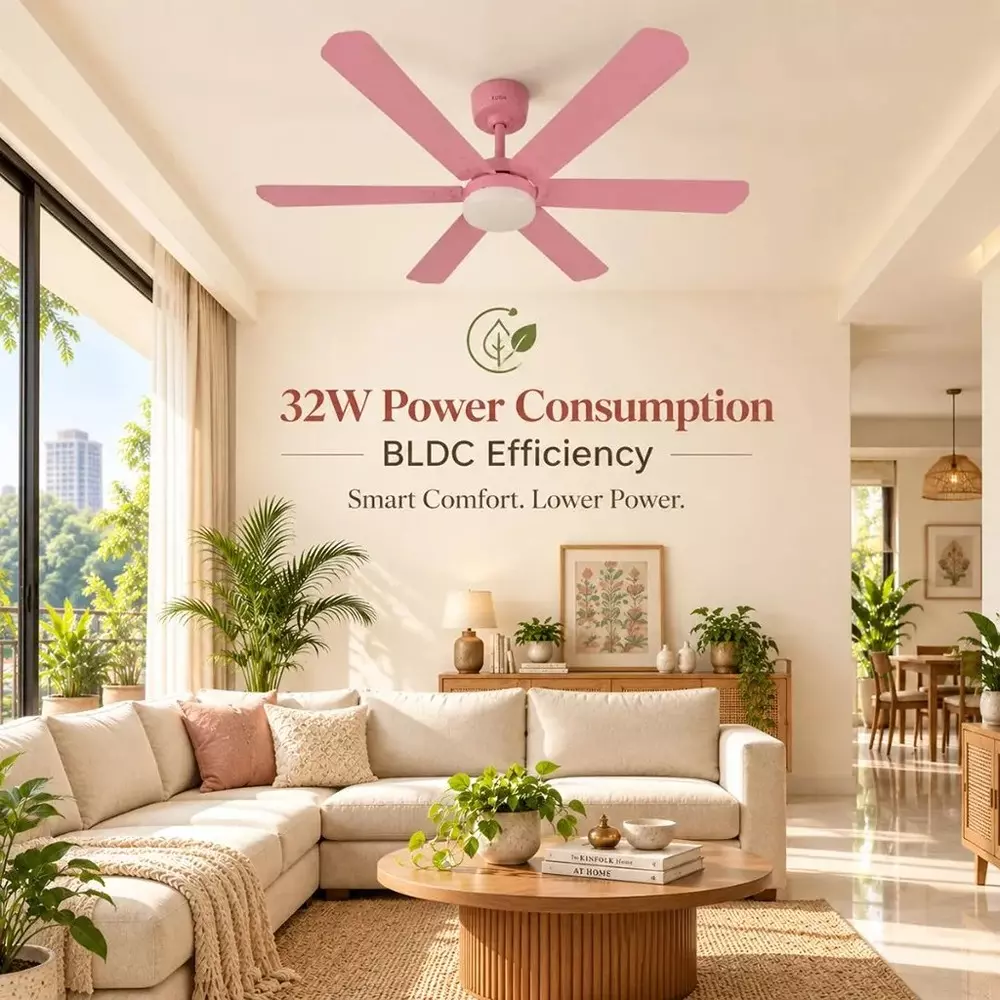 xuga-ceiling-fan-210-cmm-air-flow-bldc-motor-6-blades-320-rpm-1200-mm-sweep-size-5-star-rating-pink-color-zephyr-f1l
