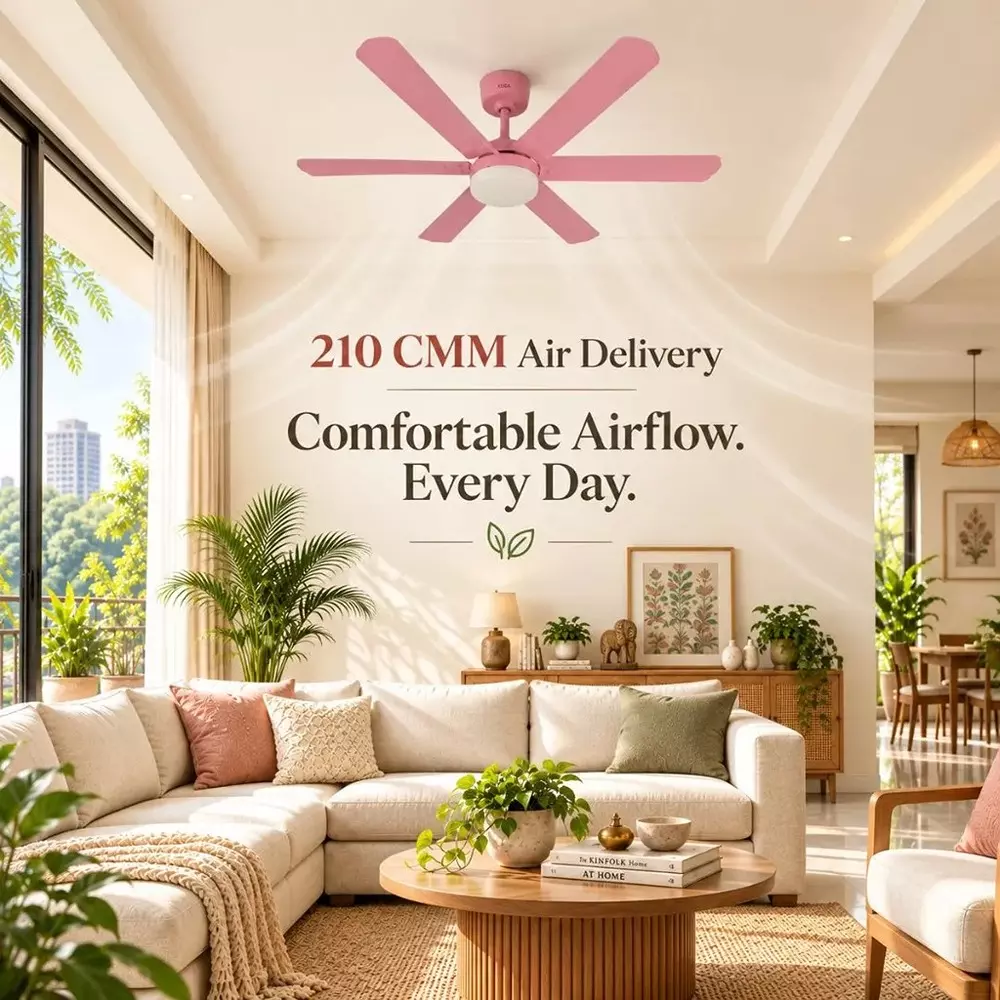 xuga-ceiling-fan-210-cmm-air-flow-bldc-motor-6-blades-320-rpm-1200-mm-sweep-size-5-star-rating-pink-color-zephyr-f1l