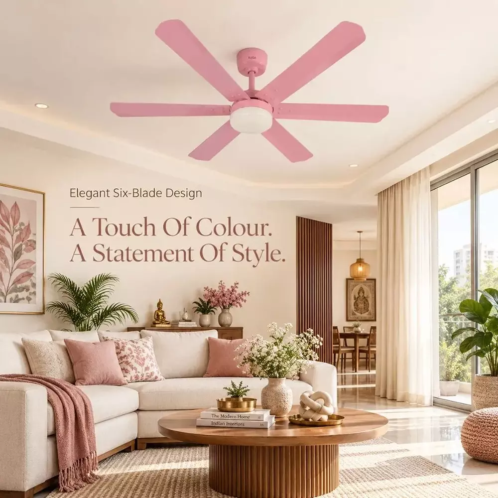 xuga-ceiling-fan-210-cmm-air-flow-bldc-motor-6-blades-320-rpm-1200-mm-sweep-size-5-star-rating-pink-color-zephyr-f1l