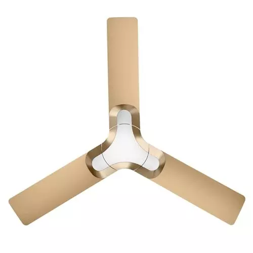 RR Signature LUMAIRE Ceiling Fan Champaign Gold 1200 mm Sweep 350 RPM