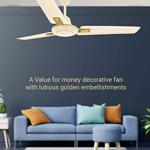 RR Signature RAPID DECO Ceiling Fan Pearl Cream 1200 mm Sweep 400 RPM