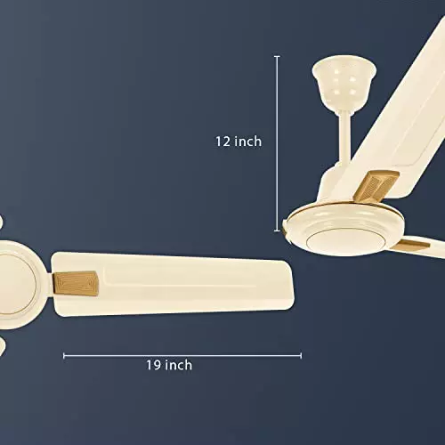 RR Signature RAPID DECO Ceiling Fan Pearl Cream 1200 mm Sweep 400 RPM