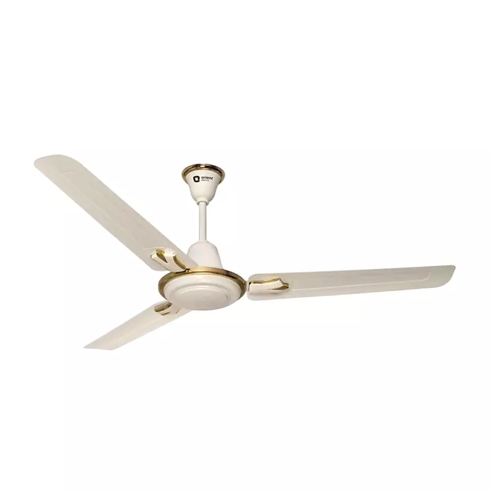 Orient Deco BLITZ Ceiling Fan Ivory 1200 mm 75 W 3 Blades 380 RPM