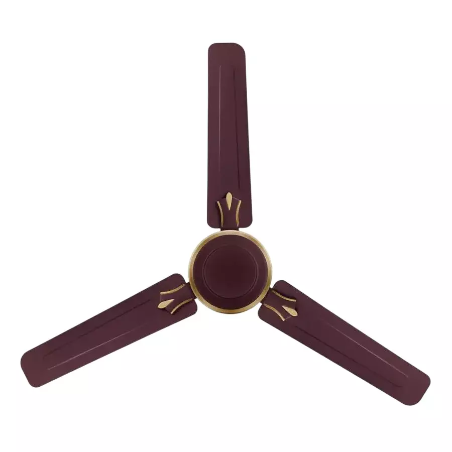 Orient Deco BLITZ Ceiling Fan Brown 1200 mm 75 W 3 Blades 380 RPM