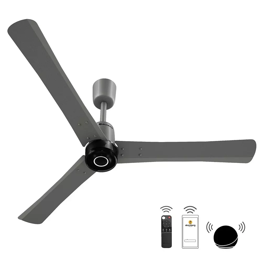 Atomberg Renesa Elite Smart Sand Grey 1200 mm Ceiling Fan with Remote