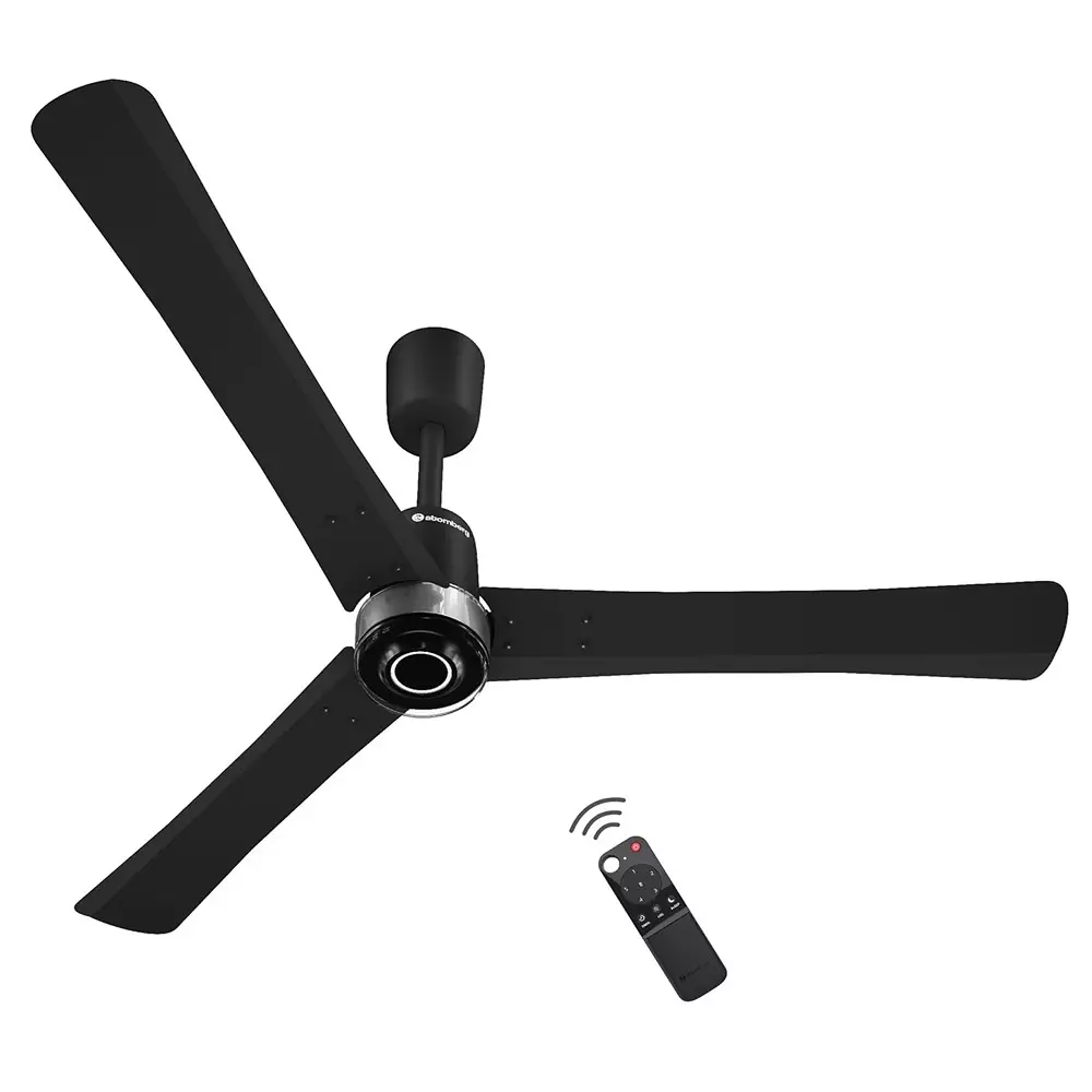 Atomberg Renesa Elite (Non-Smart) Midnight Black 1200 mm Ceiling Fan With Remote Control