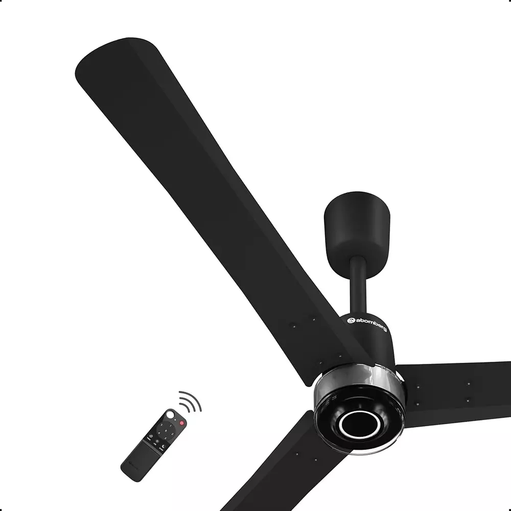 Atomberg Renesa Elite (Non-Smart) Midnight Black 1200 mm Ceiling Fan With Remote Control