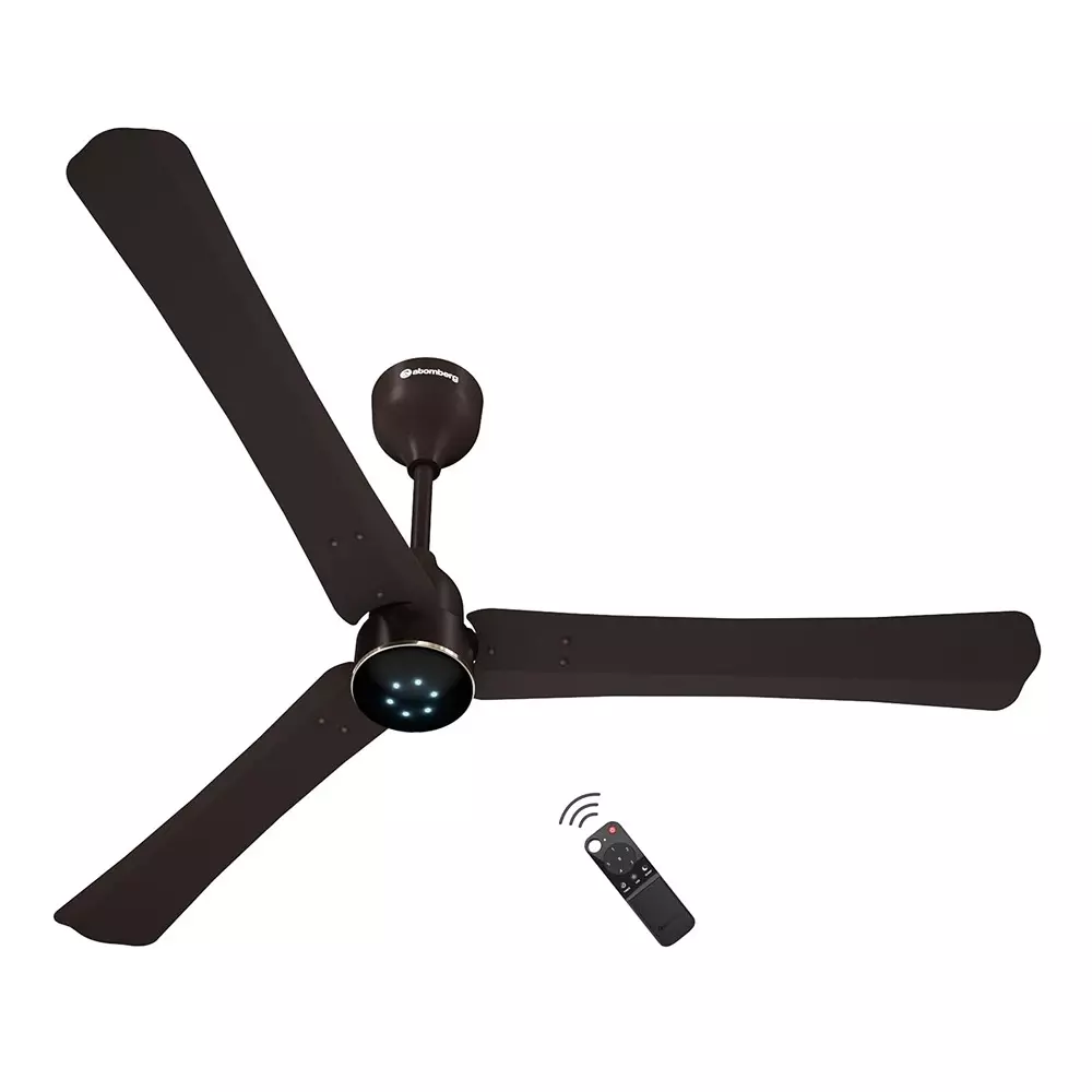 Atomberg Renesa Halo (All Smart) Blaze Brown 1400 mm Ceiling Fan With Remote Control