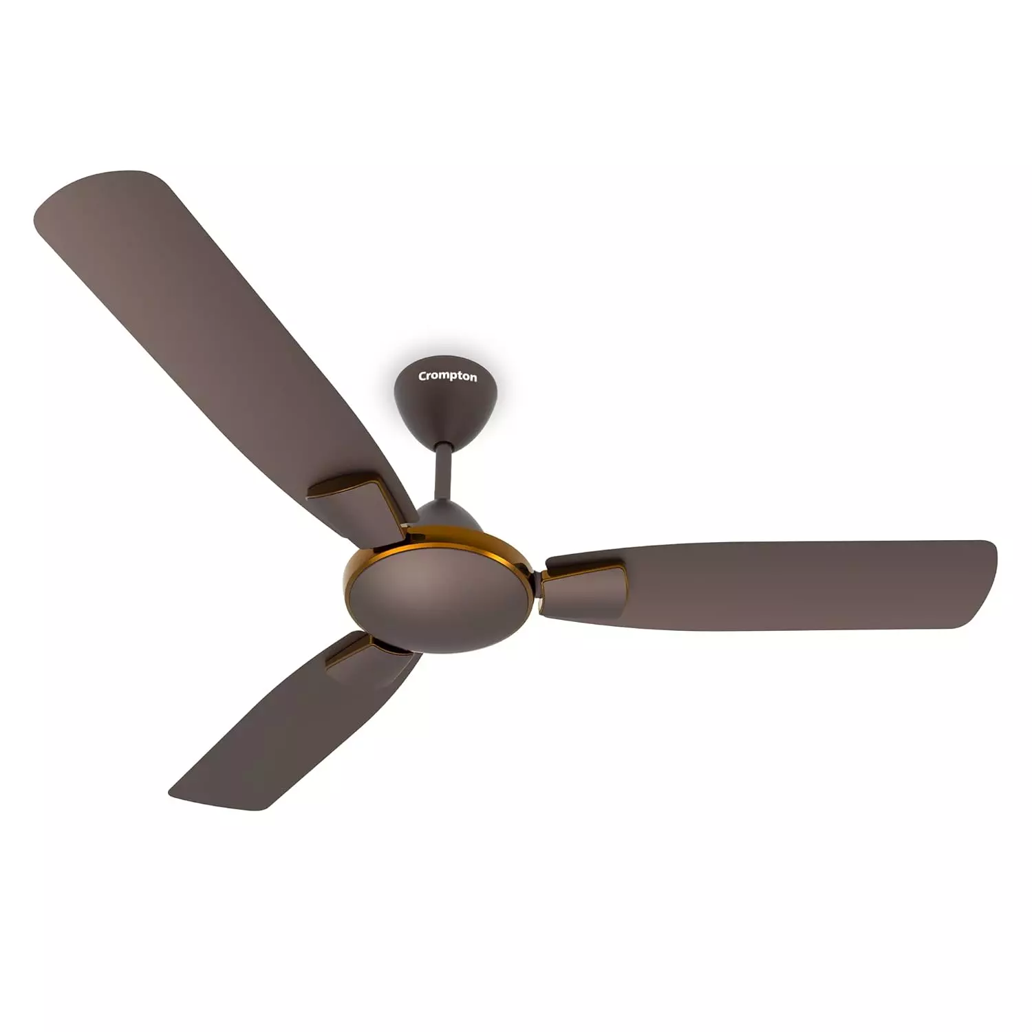 Crompton Highspeed Toro Anti-Dust Ceiling Fan 1200 mm (48 inch) Sweep Size BEE Star Rated Magic Brown Color
