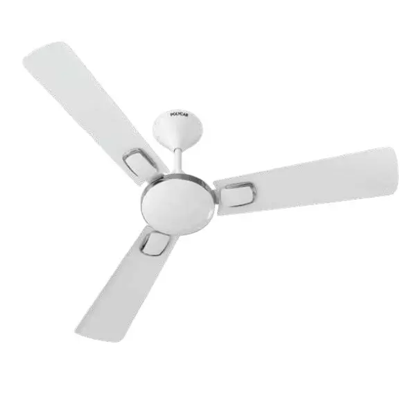 Polycab Ceiling Fans 1200 mm Sweep Aerobliss 1 Star Everest White