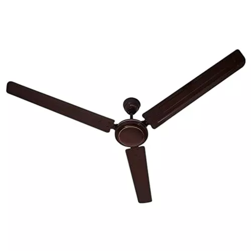 Usha Swift 1400 mm Ceiling Fan 375 RPM 3 Blade Brown, FAB203