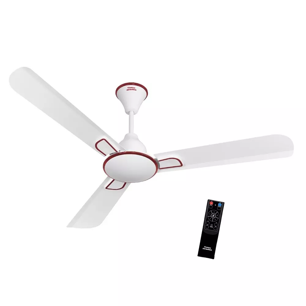 Victura GLIDER BLDC Ceiling Fan Atlas White 30 W Power 1200 mm Sweep Size for Home & Office Use
