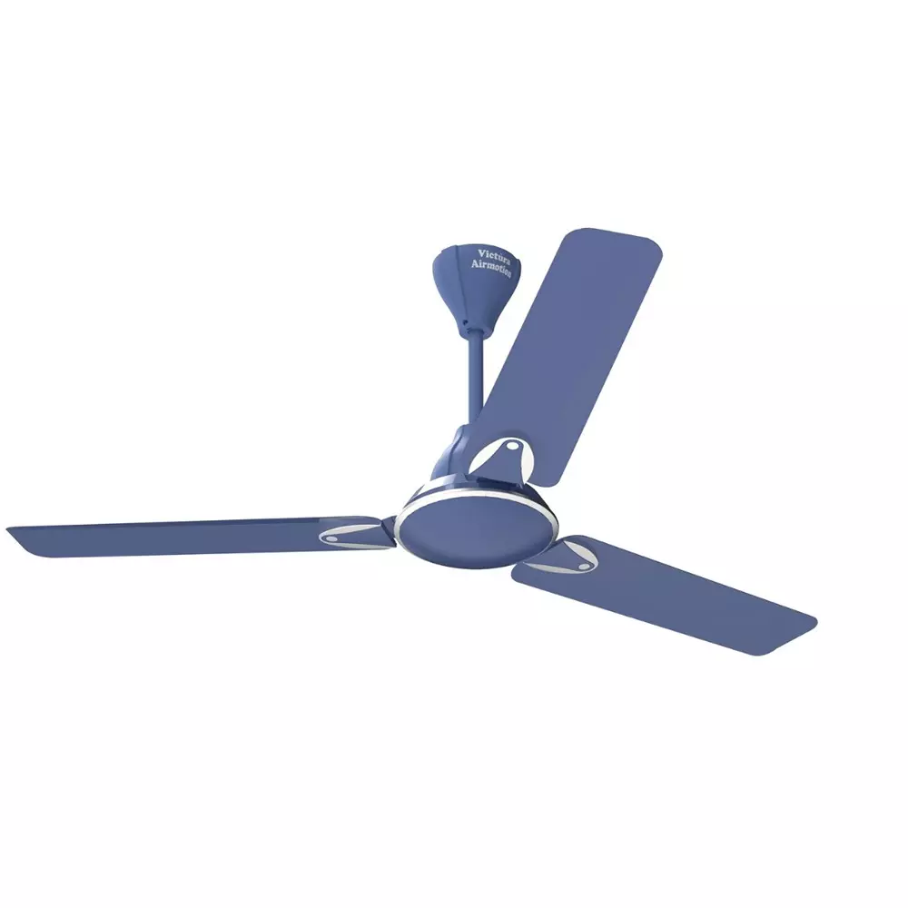 Victura NOIRE BLDC Ceiling Fan Royal Blue 32 W Power 1200 mm Sweep Size for Home & Office Use