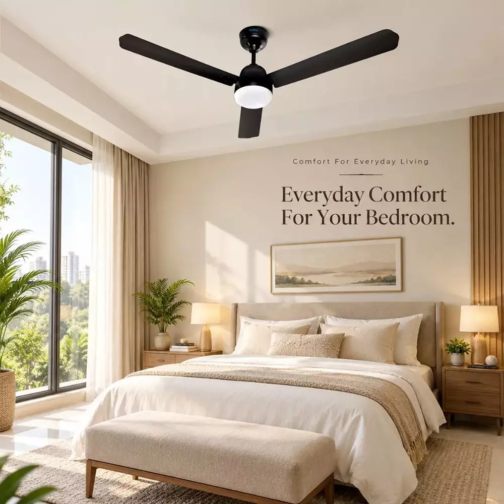 xuga-ceiling-fan-220-cmm-air-flow-bldc-motor-3-blades-380-rpm-1200-mm-sweep-size-5-star-rating-smoky-brown-color-celeste-f2b