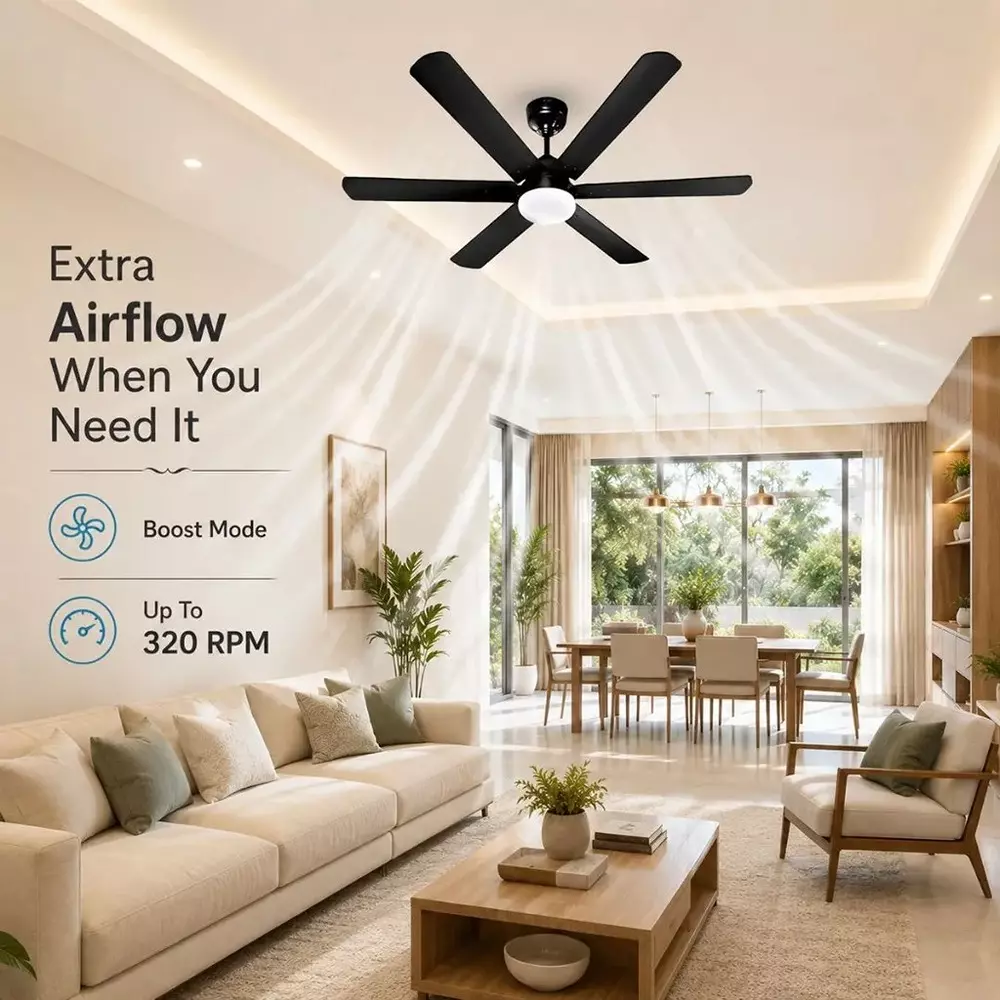 xuga-ceiling-fan-210-cmm-air-flow-bldc-motor-6-blades-320-rpm-1200-mm-sweep-size-5-star-rating-smoke-brown-color-zephyr-f1b