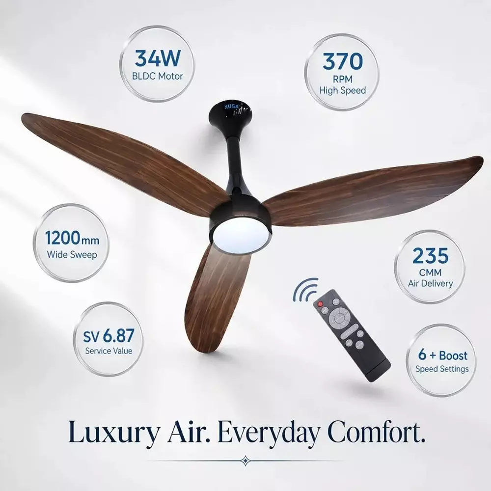 xuga-ceiling-fan-235-cmm-air-flow-bldc-motor-3-blades-370-rpm-1200-mm-sweep-size-wooden-color-ziora-f9p