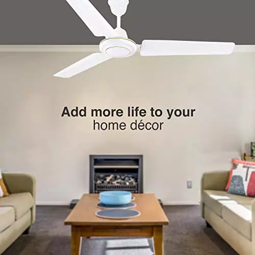 RR Signature RAPID PRO Ceiling Fan Chest White 1200 mm Sweep 370 RPM
