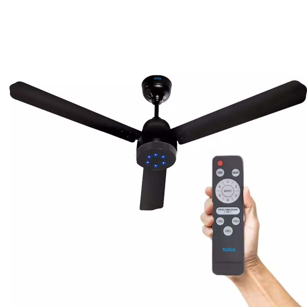XUGA Aether Premium Smart Ceiling Fan With Remote 380 RPM Speed 100% Copper Motor 28 W