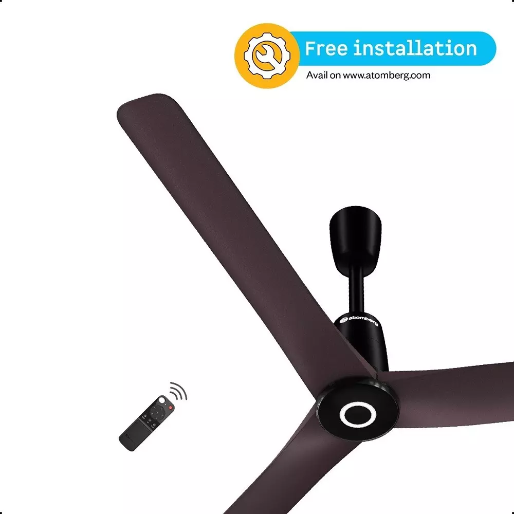 Atomberg Aris Contour (All Smart) Umber Brown 1200 mm Ceiling Fan with Remote