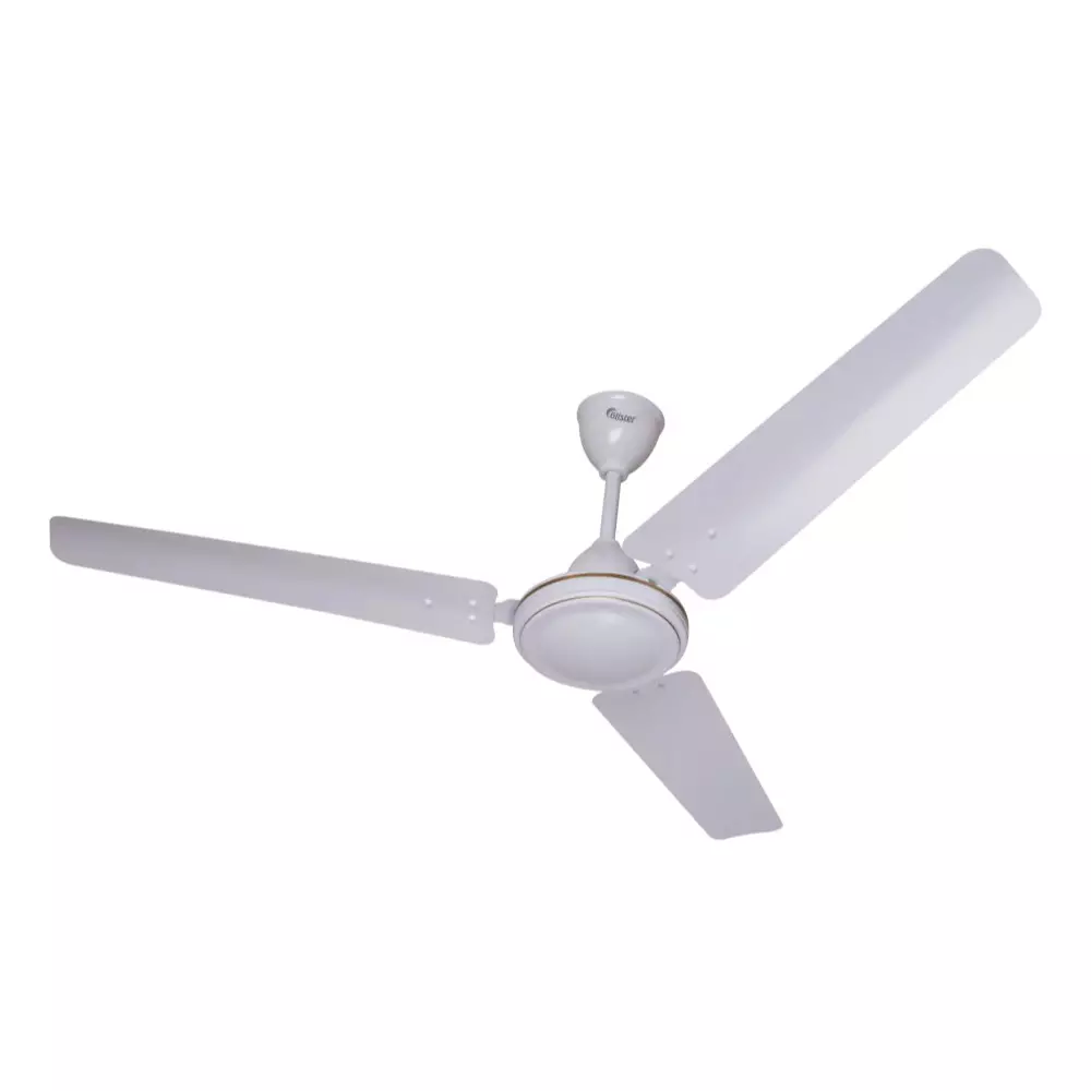 Glister Breeze 75 W Ceiling Fan 1200 mm (47 inch) Sweep Size 400 RPM Aluminium White