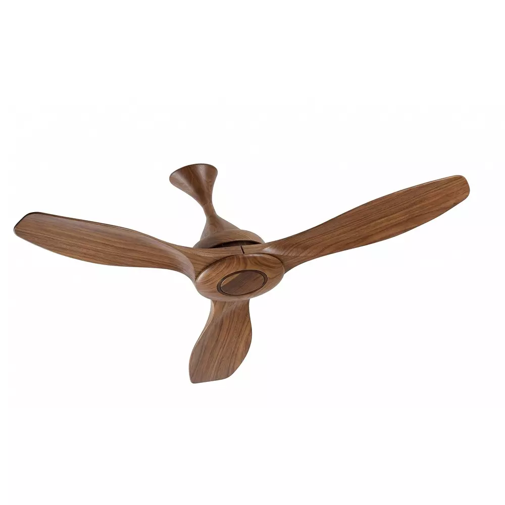 HPL Super Premium BLDC Ceiling Fan 48 Inch (122 cm) Size 1200 mm Sweep Size 45 W Power Wooden Finish, Cyborg (HPLCFCYES3SRSWF48)