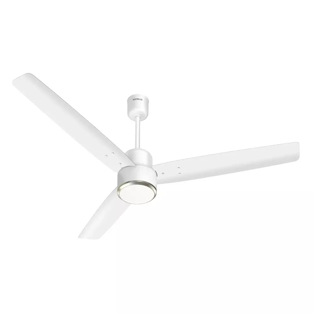 Havells Epic Underlight BLDC Ceiling Fan with Remote 1200 mm Sweep Size Elegant White, FHCUE5SWHT48