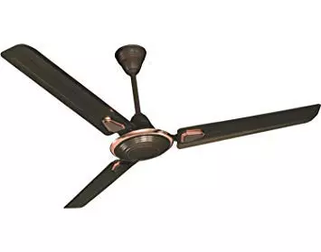 Crompton Super Briz Deco High Speed Decorative Ceiling Fan 1200 mm (48 inch) Sweep Size Smoked Brown Color