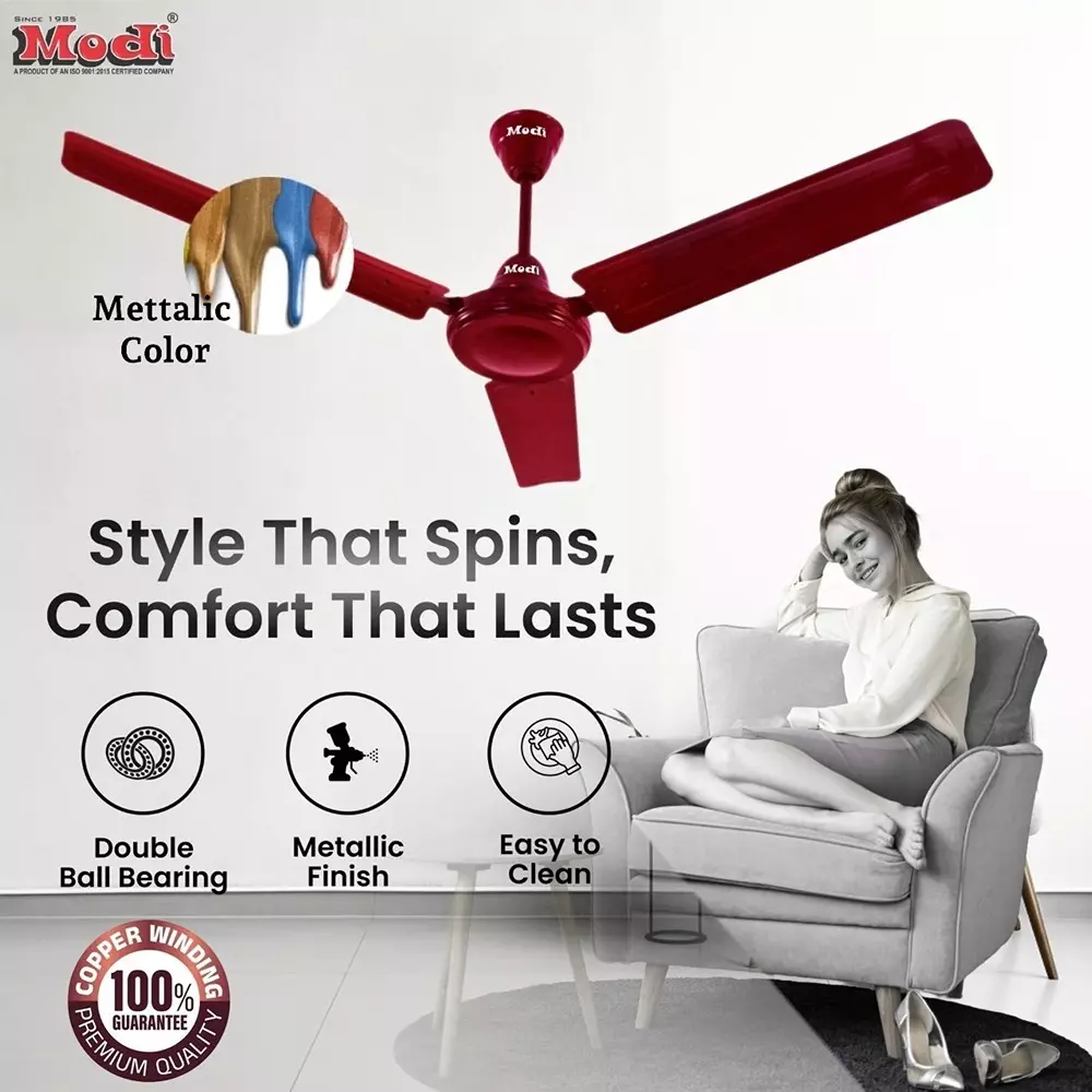 modi-true-value-ceiling-fan-1200-mm-brown-color-48-truevalue-br-pk1