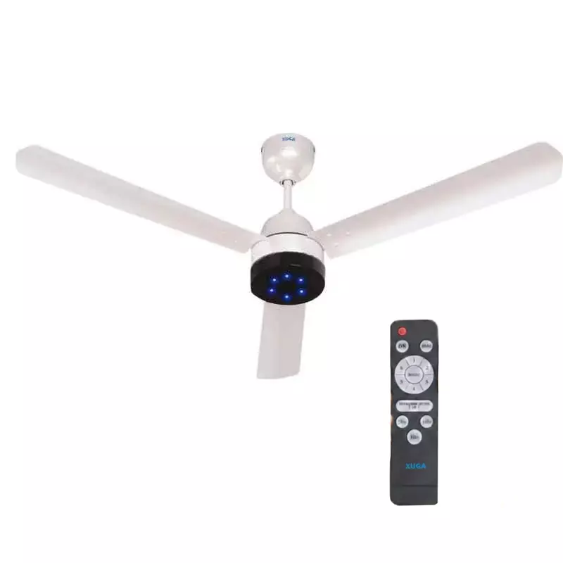 XUGA Ceiling Fan 220 CMM Air Flow BLDC Motor 3 Blades 380 RPM 1200 mm Sweep Size 5 Star Rating White Color, Aether F7F