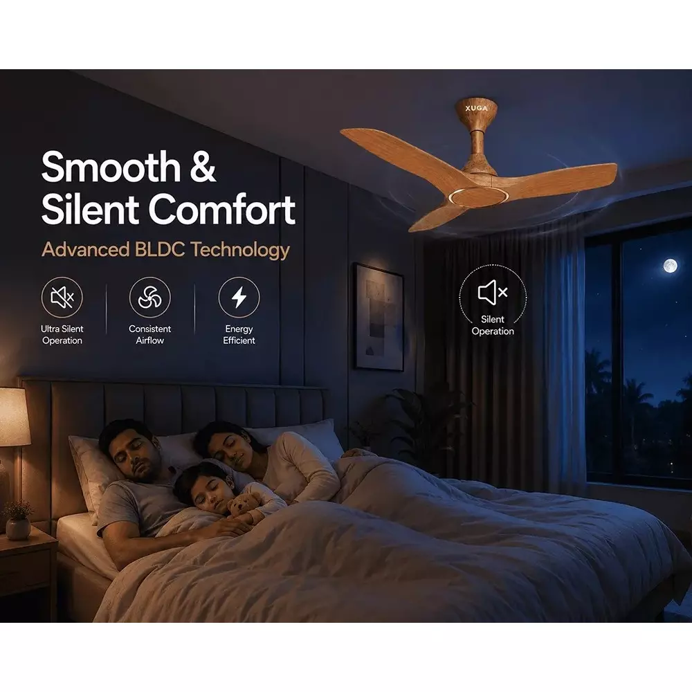 xuga-ceiling-fan-340-cmm-air-flow-bldc-motor-3-blades-315-rpm-1200-mm-sweep-size-5-star-rating-teakwood-color-aurora-f3t