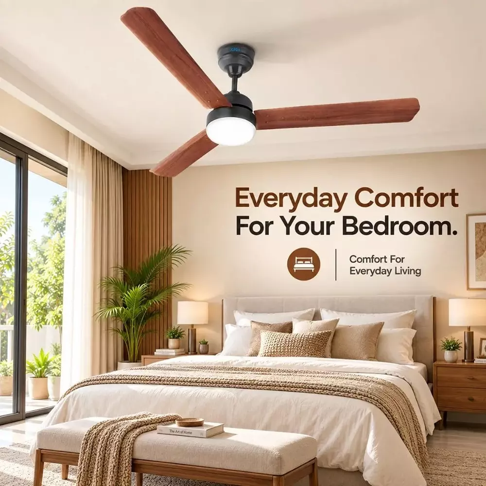 xuga-ceiling-fan-220-cmm-air-flow-bldc-motor-3-blades-380-rpm-1200-mm-sweep-size-5-star-rating-oakwood-color-celeste-f2p