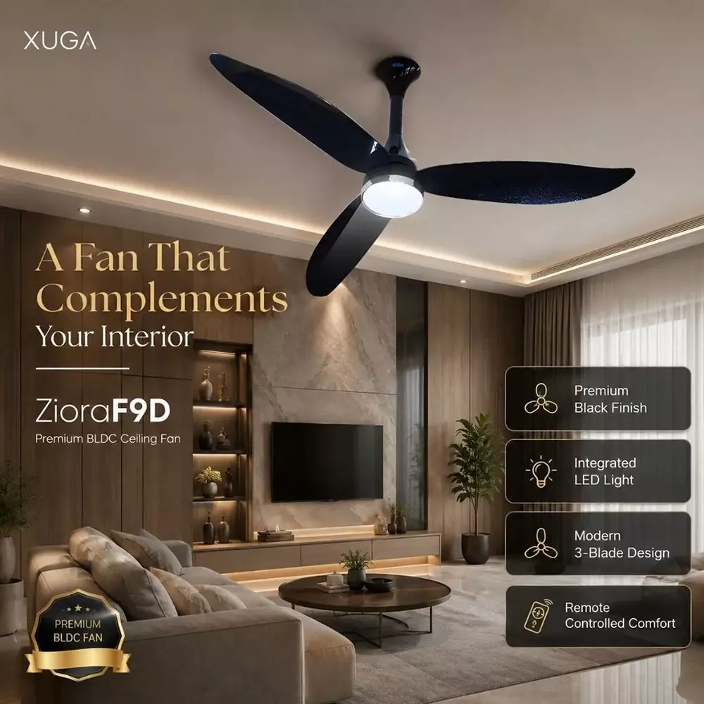 xuga-ceiling-fan-235-cmm-air-flow-bldc-motor-3-blades-370-rpm-1200-mm-sweep-size-black-color-ziora-f9d