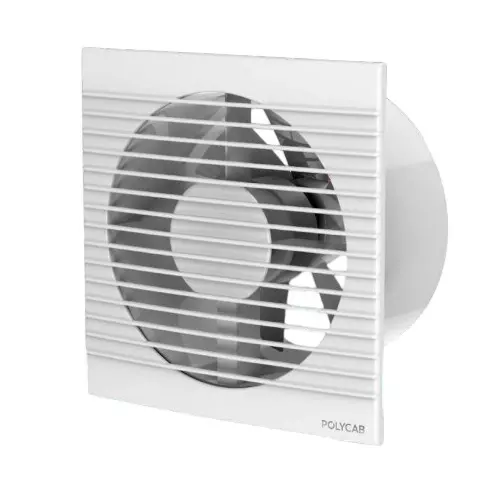 Polycab Exhaust Fan Freshner Axial 150 mm Sweep Size White