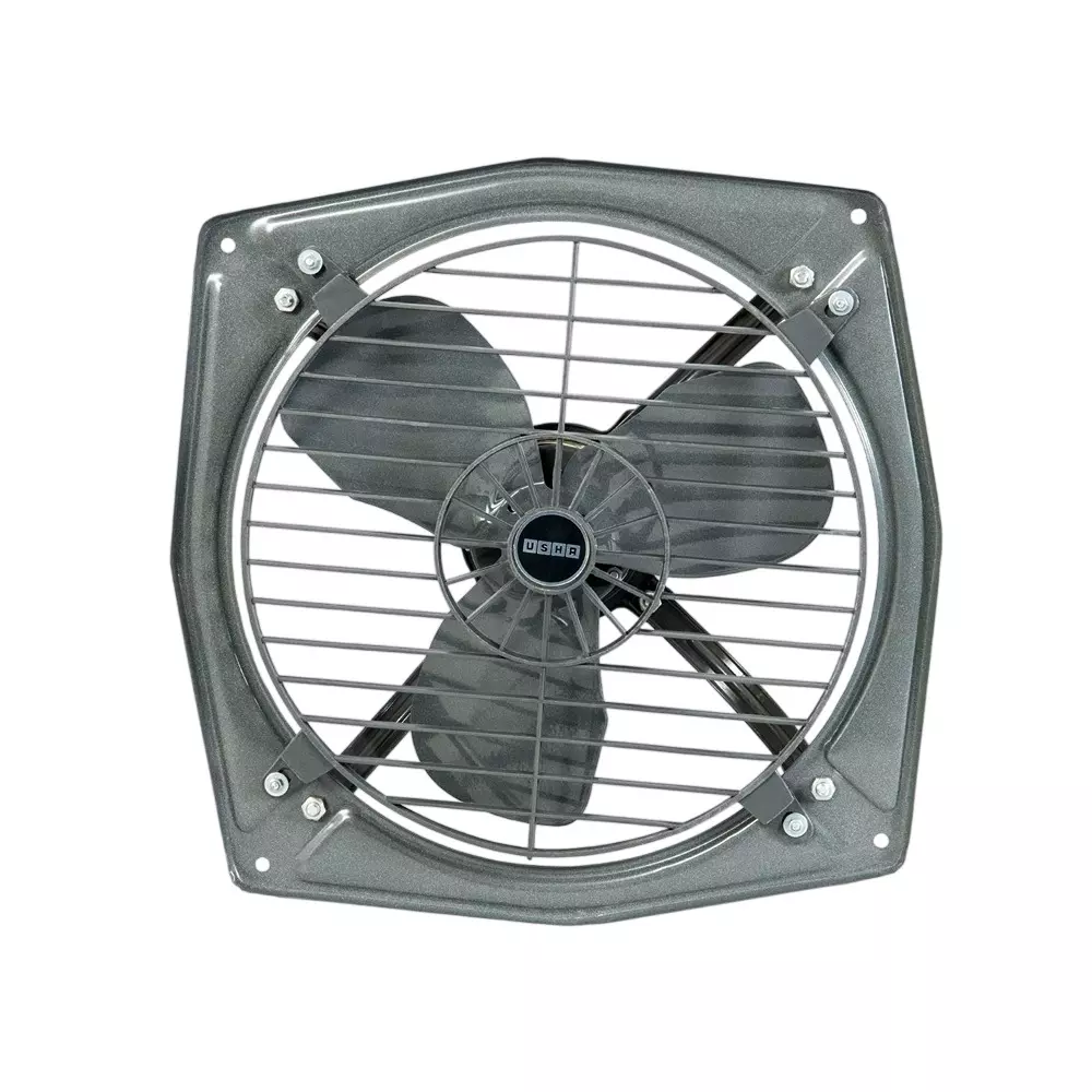 Usha Aeroclean 230 mm Exhaust Fan 1325 RPM 3 Blade Metallic Grey