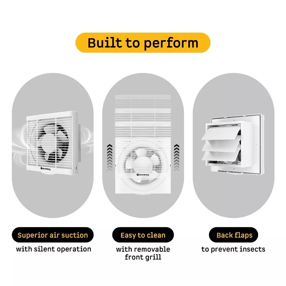 Atomberg Efficio Gloss White 150 mm Exhaust Fan
