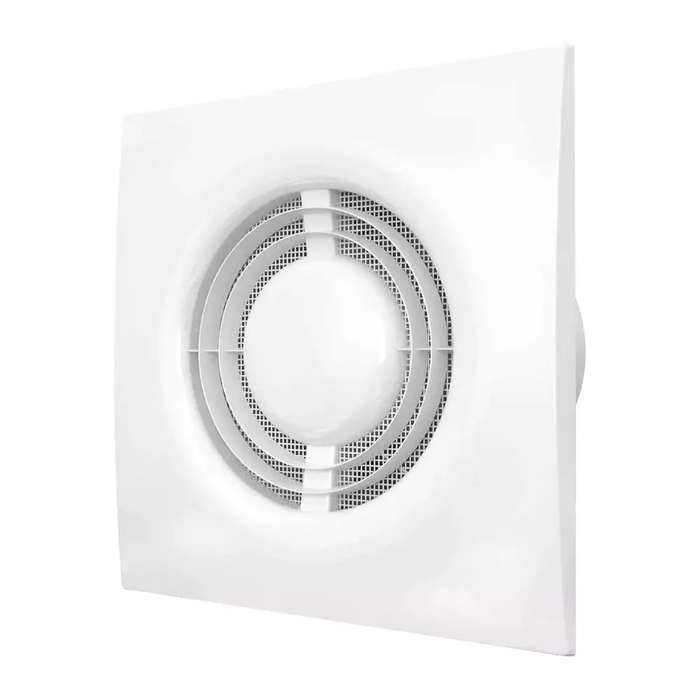 Astberg Exhaust Fan 150 mm (6 inch) Sweep Size 7 Blade 16 W Plastic White, Neo 6 SC