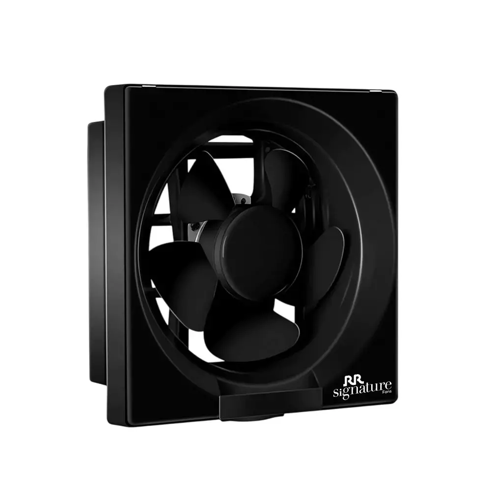 RR Signature VENTO DELUXE Ventilating Fan Black 250 mm Sweep 1300 RPM