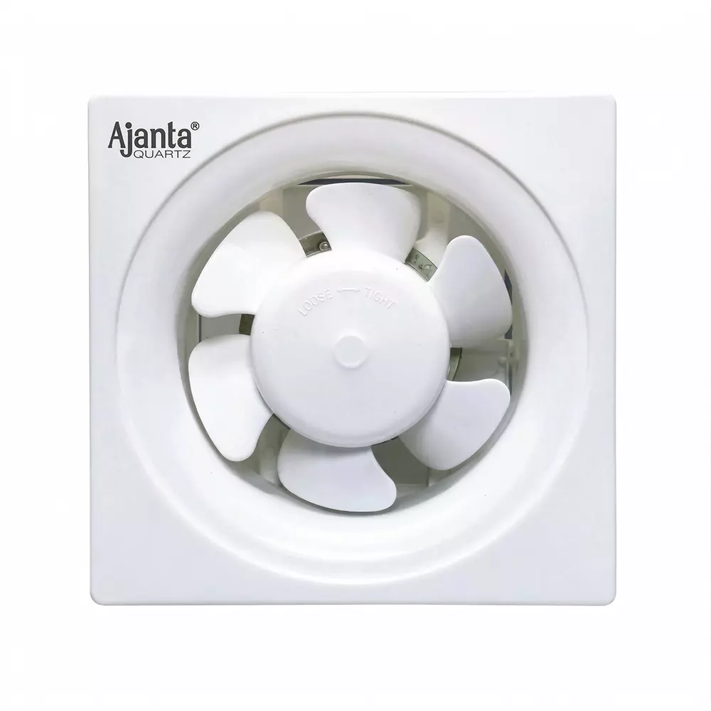 Ajanta VentMax Exhaust Fan 100% Virgin Plastic 6-Blades 30 W Power 200 mm Sweep Size, AVF-377 (Pack of 8 Pcs)