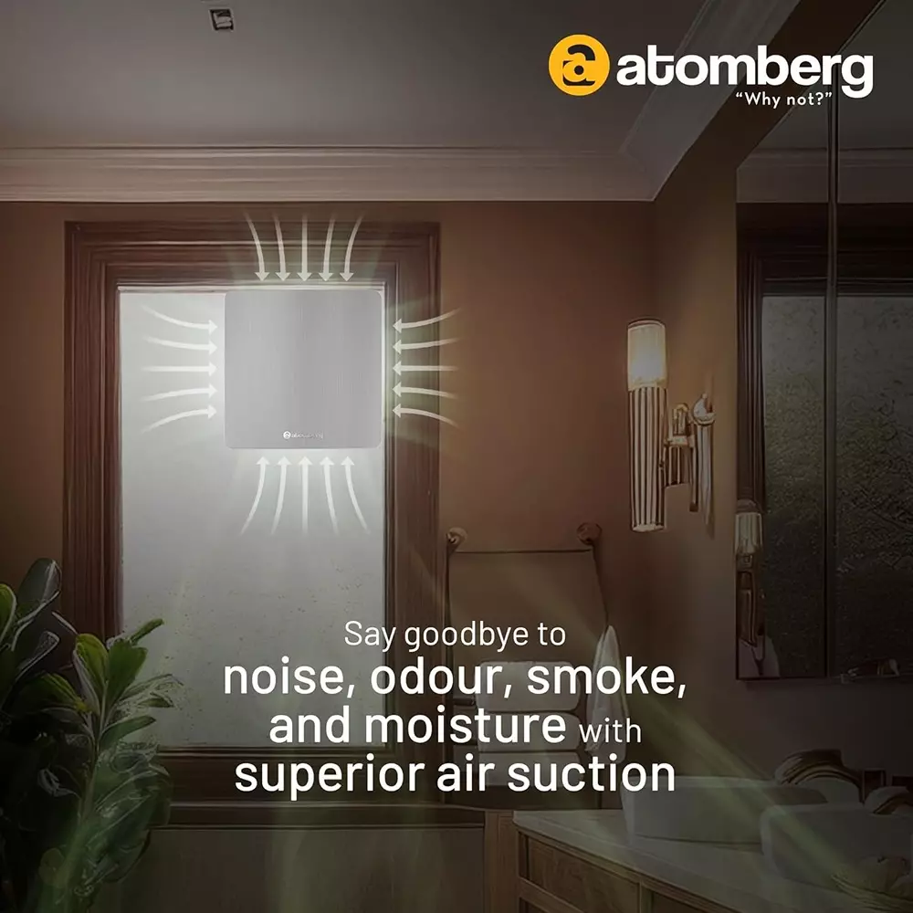 Atomberg Studio Brushed Steel 150 mm Exhaust Fan