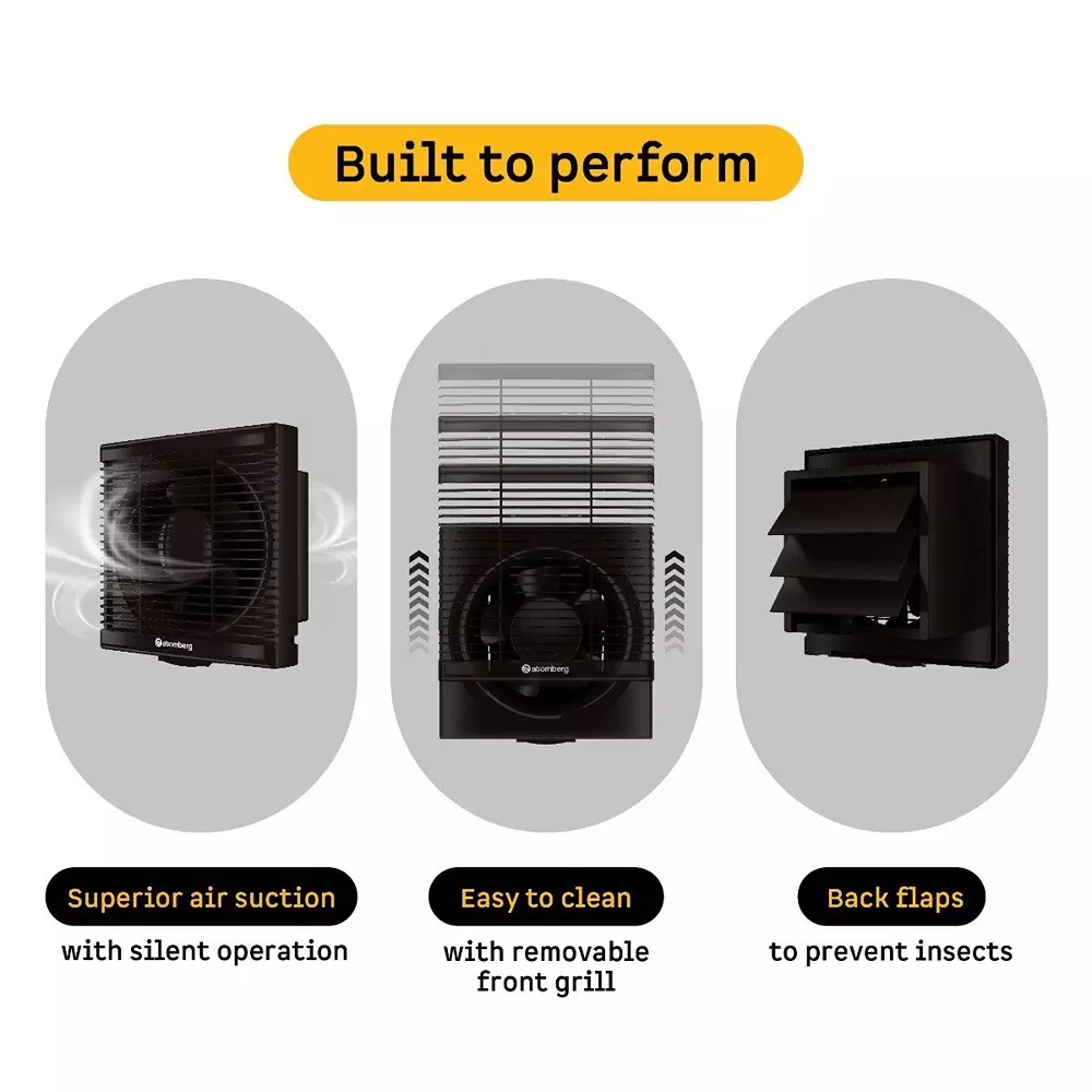 Atomberg Efficio Gloss Brown 200 mm Exhaust Fan